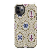 iPhone phone case-Wingframes Ivory By Jenny Zemanek-Product Details Raised bevel to protect screen from scratches. Impact resistant polycarbonate shell and shock absorbing inner TPU liner. Secure fit with design wrapping around side of the case and full access to ports. Compatible with Qi-standard wireless charging. Thickness 1/8 inch (3mm), weight 30g. Compatibility See drop down menu for options, please select the right case as we print to order.-Stringberry