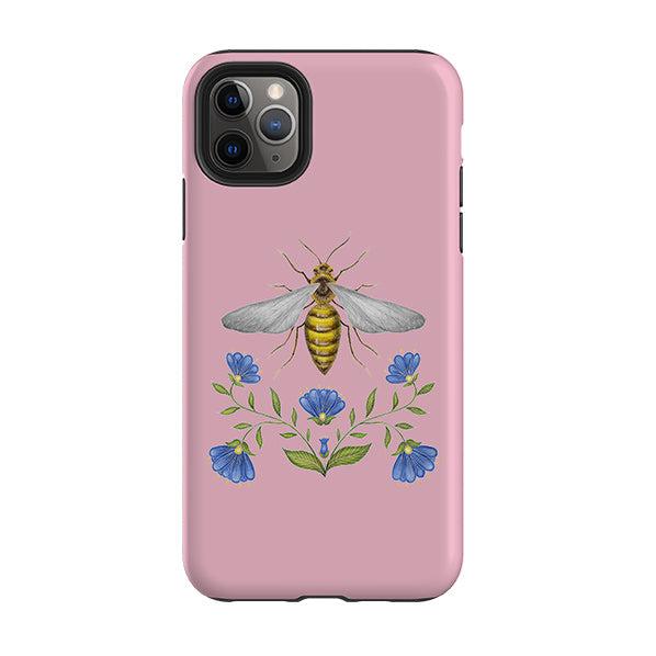 iPhone phone case-Wings Of Freedom Pink By Catherine Rowe-Product Details Raised bevel to protect screen from scratches. Impact resistant polycarbonate shell and shock absorbing inner TPU liner. Secure fit with design wrapping around side of the case and full access to ports. Compatible with Qi-standard wireless charging. Thickness 1/8 inch (3mm), weight 30g. Compatibility See drop down menu for options, please select the right case as we print to order.-Stringberry