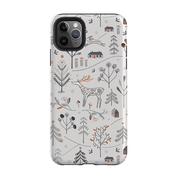 iPhone phone case-Winterfold A By Ali Brookes-Product Details Raised bevel to protect screen from scratches. Impact resistant polycarbonate shell and shock absorbing inner TPU liner. Secure fit with design wrapping around side of the case and full access to ports. Compatible with Qi-standard wireless charging. Thickness 1/8 inch (3mm), weight 30g. Compatibility See drop down menu for options, please select the right case as we print to order.-Stringberry