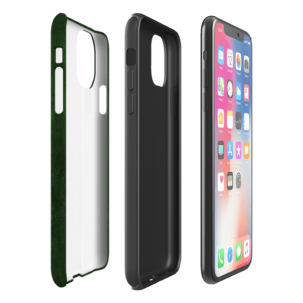 iPhone phone case-Absinthe-Product Details Raised bevel to protect screen from scratches. Impact resistant polycarbonate shell and shock absorbing inner TPU liner. Secure fit with design wrapping around side of the case and full access to ports. Compatible with Qi-standard wireless charging. Thickness 1/8 inch (3mm), weight 30g. Compatibility See drop down menu for options, please select the right case as we print to order.-Stringberry
