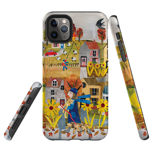 iPhone Tough Case - Autumn Walk By Tracey English