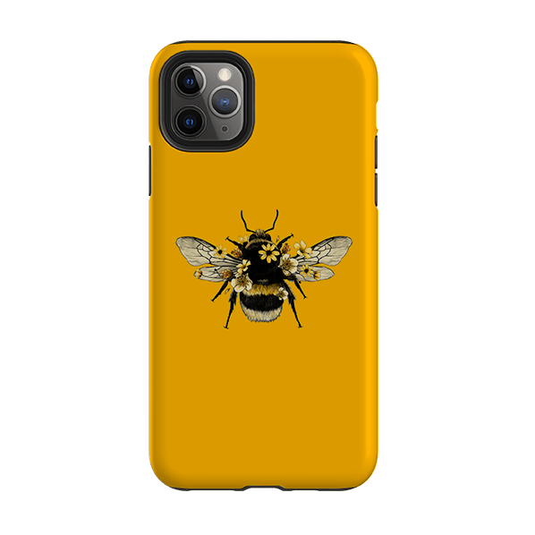 iPhone phone case-Bee I Honey-Product Details Raised bevel to protect screen from scratches. Impact resistant polycarbonate shell and shock absorbing inner TPU liner. Secure fit with design wrapping around side of the case and full access to ports. Compatible with Qi-standard wireless charging. Thickness 1/8 inch (3mm), weight 30g. Compatibility See drop down menu for options, please select the right case as we print to order.-Stringberry