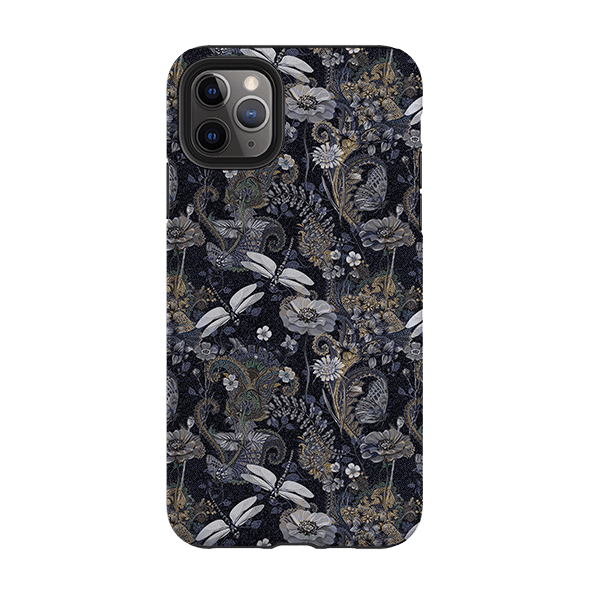 iPhone phone case-Belsay Pattern-Product Details Raised bevel to protect screen from scratches. Impact resistant polycarbonate shell and shock absorbing inner TPU liner. Secure fit with design wrapping around side of the case and full access to ports. Compatible with Qi-standard wireless charging. Thickness 1/8 inch (3mm), weight 30g. Compatibility See drop down menu for options, please select the right case as we print to order.-Stringberry