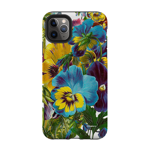 iPhone Tough Case - Blue Garden