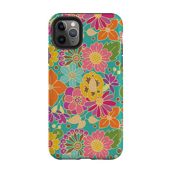 iPhone phone case-Bouquet By Amelia Bowman-Product Details Raised bevel to protect screen from scratches. Impact resistant polycarbonate shell and shock absorbing inner TPU liner. Secure fit with design wrapping around side of the case and full access to ports. Compatible with Qi-standard wireless charging. Thickness 1/8 inch (3mm), weight 30g. Compatibility See drop down menu for options, please select the right case as we print to order.-Stringberry