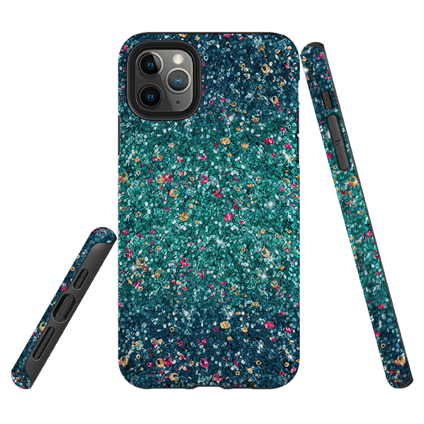 iPhone phone case-Butterfly Comet (case does not glitter)-Product Details Raised bevel to protect screen from scratches. Impact resistant polycarbonate shell and shock absorbing inner TPU liner. Secure fit with design wrapping around side of the case and full access to ports. Compatible with Qi-standard wireless charging. Thickness 1/8 inch (3mm), weight 30g. Compatibility See drop down menu for options, please select the right case as we print to order.-Stringberry