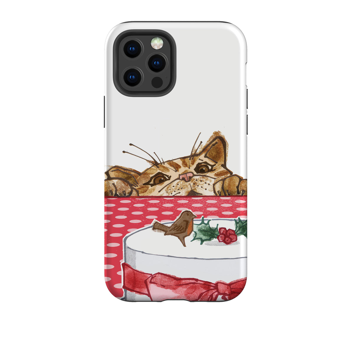 iPhone Tough Case - Cake Cat By Liane Payne