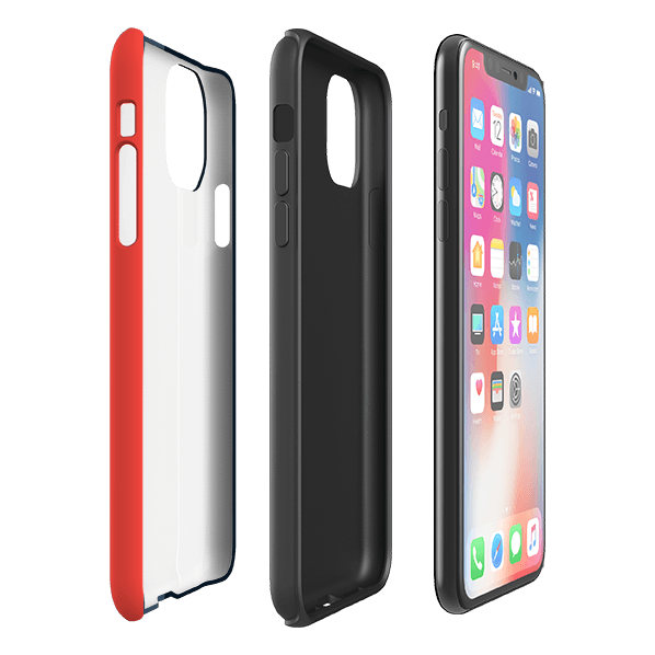 iPhone phone case-Chapel-Product Details Raised bevel to protect screen from scratches. Impact resistant polycarbonate shell and shock absorbing inner TPU liner. Secure fit with design wrapping around side of the case and full access to ports. Compatible with Qi-standard wireless charging. Thickness 1/8 inch (3mm), weight 30g. Compatibility See drop down menu for options, please select the right case as we print to order.-Stringberry