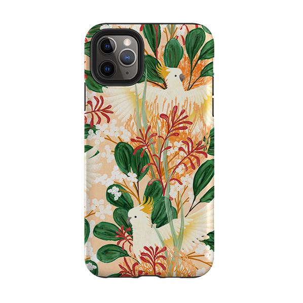 iPhone Tough Case - Cockatoo By Katherine Quinn
