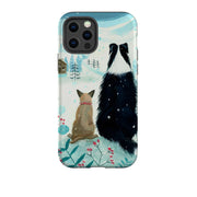 iPhone Schutzhülle Robust – Hunde Weihnachten von Mary Stubberfield
