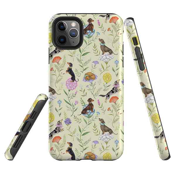 iPhone Tough Case - Doxy Day Afternoon Buttercream By Catherine Rowe