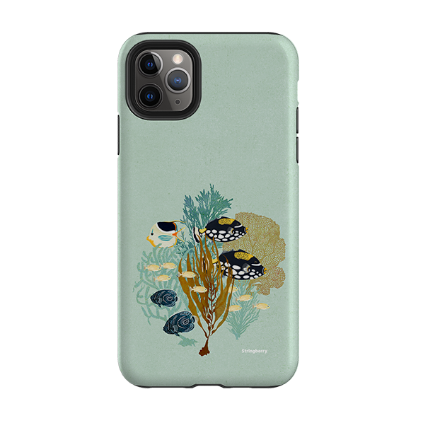 iPhone Tough Case - Fish Town By Katherine Quinn