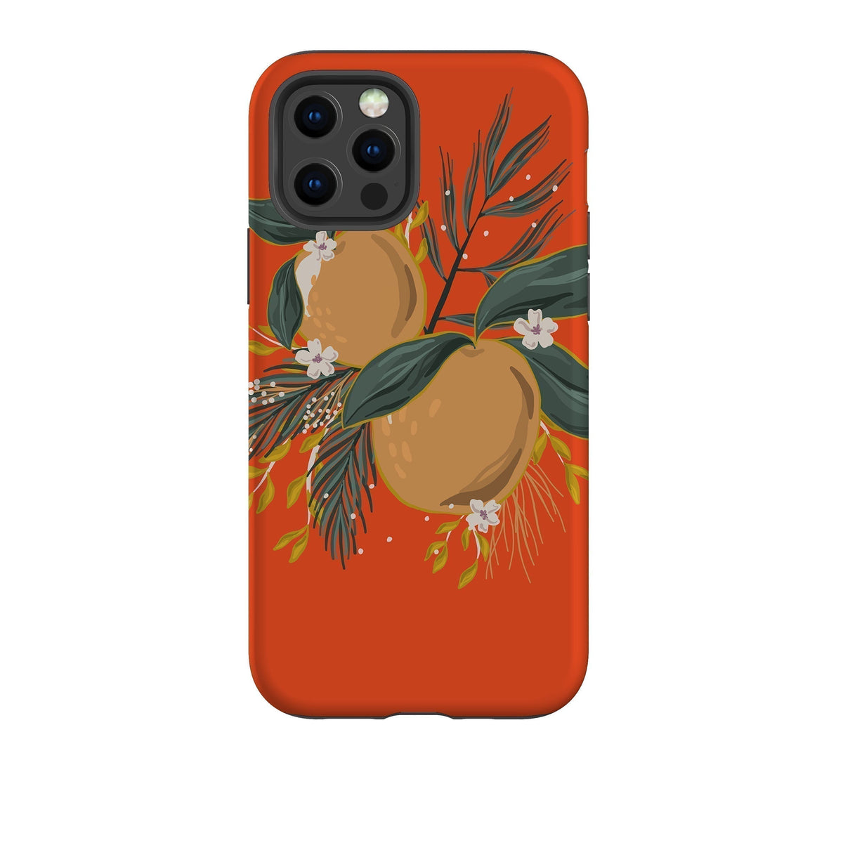 iPhone phone case-Fruits-Product Details Raised bevel to protect screen from scratches. Impact resistant polycarbonate shell and shock absorbing inner TPU liner. Secure fit with design wrapping around side of the case and full access to ports. Compatible with Qi-standard wireless charging. Thickness 1/8 inch (3mm), weight 30g. Compatibility See drop down menu for options, please select the right case as we print to order.-Stringberry