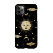 iPhone phone case-Full Moon-Product Details Raised bevel to protect screen from scratches. Impact resistant polycarbonate shell and shock absorbing inner TPU liner. Secure fit with design wrapping around side of the case and full access to ports. Compatible with Qi-standard wireless charging. Thickness 1/8 inch (3mm), weight 30g. Compatibility See drop down menu for options, please select the right case as we print to order.-Stringberry