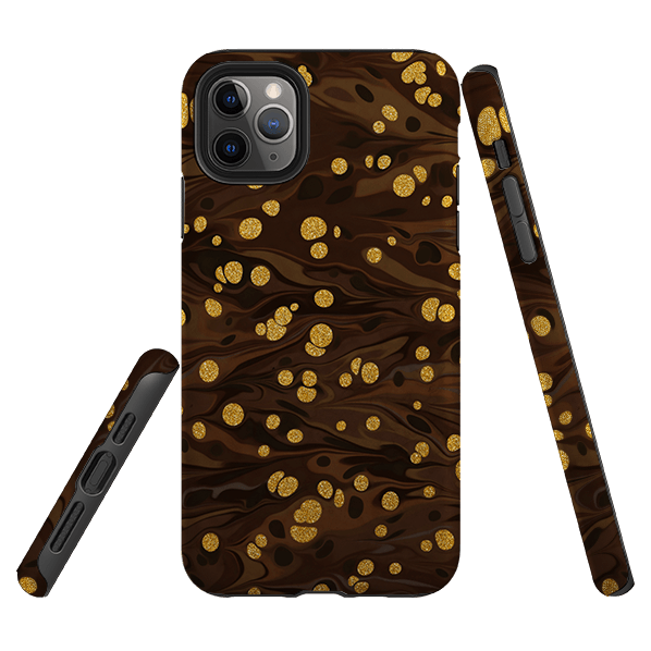 iPhone phone case-Ginger Soda-Product Details Raised bevel to protect screen from scratches. Impact resistant polycarbonate shell and shock absorbing inner TPU liner. Secure fit with design wrapping around side of the case and full access to ports. Compatible with Qi-standard wireless charging. Thickness 1/8 inch (3mm), weight 30g. Compatibility See drop down menu for options, please select the right case as we print to order.-Stringberry