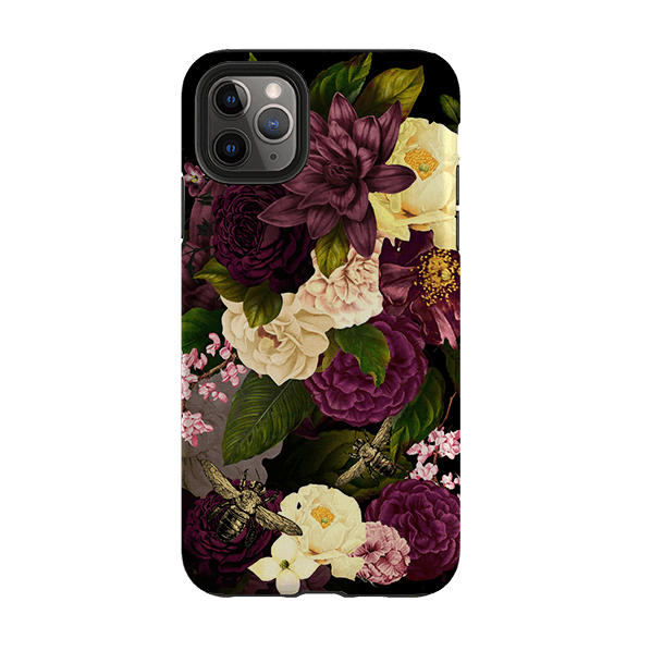iPhone phone case-Grace-Product Details Raised bevel to protect screen from scratches. Impact resistant polycarbonate shell and shock absorbing inner TPU liner. Secure fit with design wrapping around side of the case and full access to ports. Compatible with Qi-standard wireless charging. Thickness 1/8 inch (3mm), weight 30g. Compatibility See drop down menu for options, please select the right case as we print to order.-Stringberry
