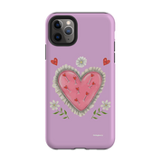 iPhone Tough Case - Heart Pin Cushion By Catherine Rowe