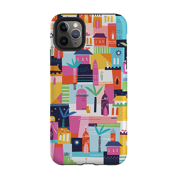 iPhone Tough Case - Houses By Ali Brookes