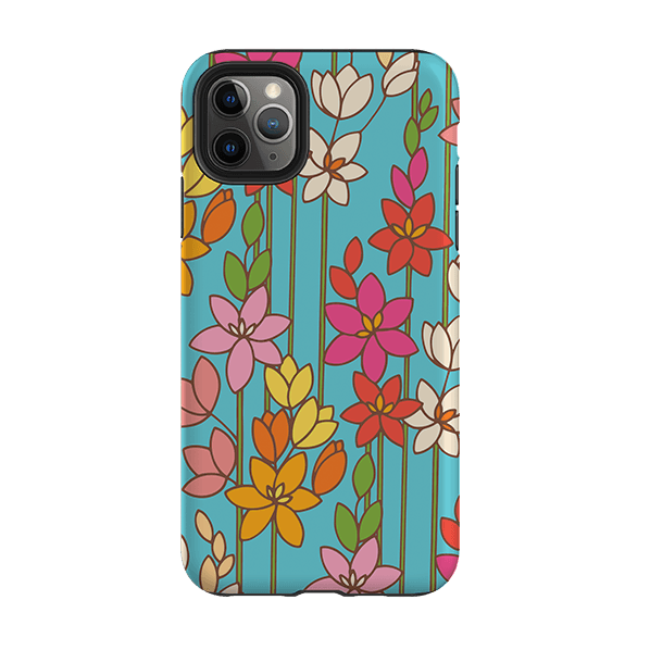 iPhone phone case-Ixia By Amelia Bowman-Product Details Raised bevel to protect screen from scratches. Impact resistant polycarbonate shell and shock absorbing inner TPU liner. Secure fit with design wrapping around side of the case and full access to ports. Compatible with Qi-standard wireless charging. Thickness 1/8 inch (3mm), weight 30g. Compatibility See drop down menu for options, please select the right case as we print to order.-Stringberry