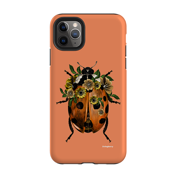 iPhone Tough Case - Ladybug Papaya
