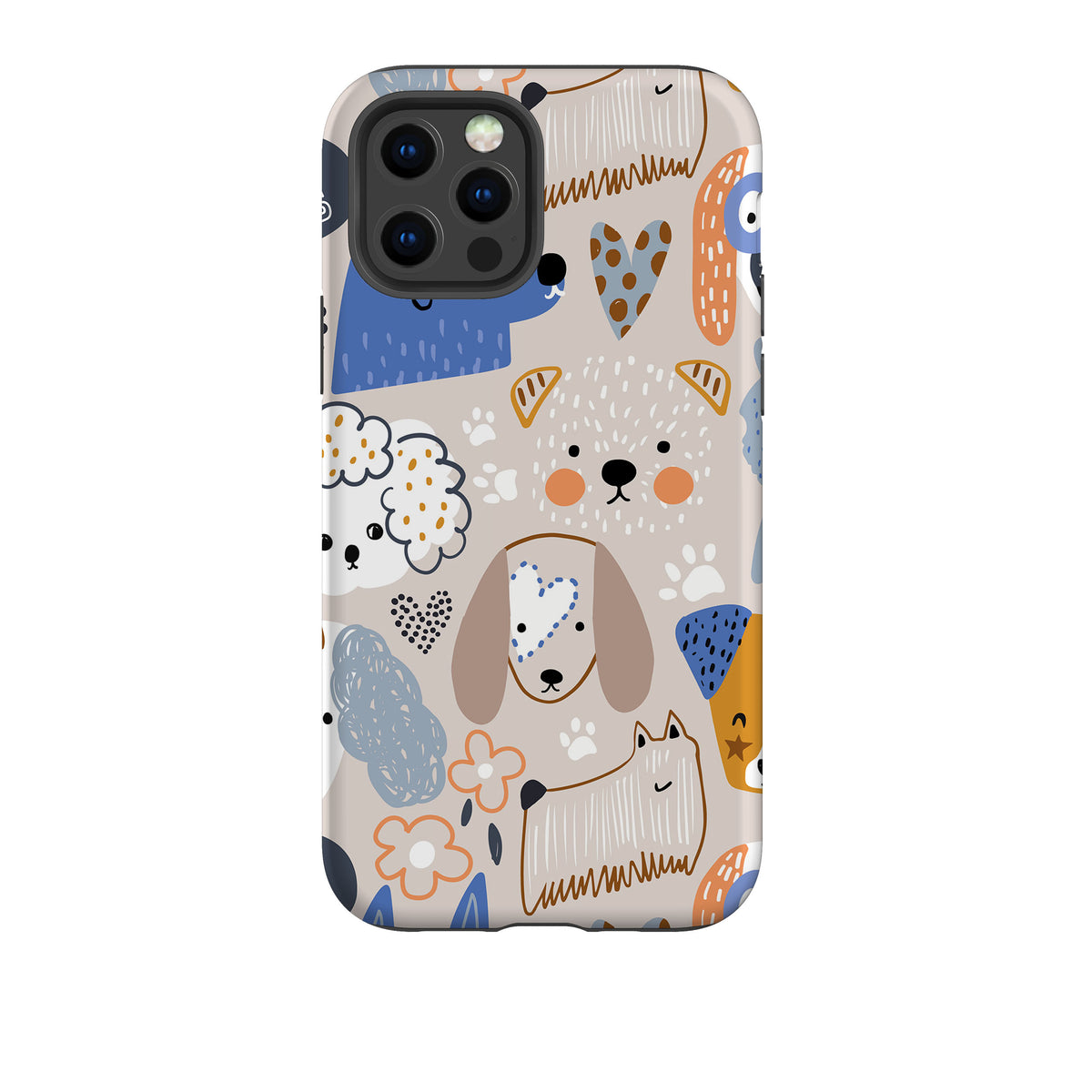 iPhone Tough Case - Love Dogs