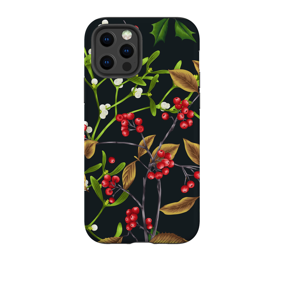 iPhone Tough Case - Magical Xmas Black
