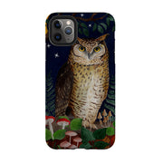 iPhone Tough Case - Mushroom Owl By Bex Parkin