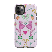 iPhone Tough Case - Pink Poodle Parlour Sugar By Catherine Rowe