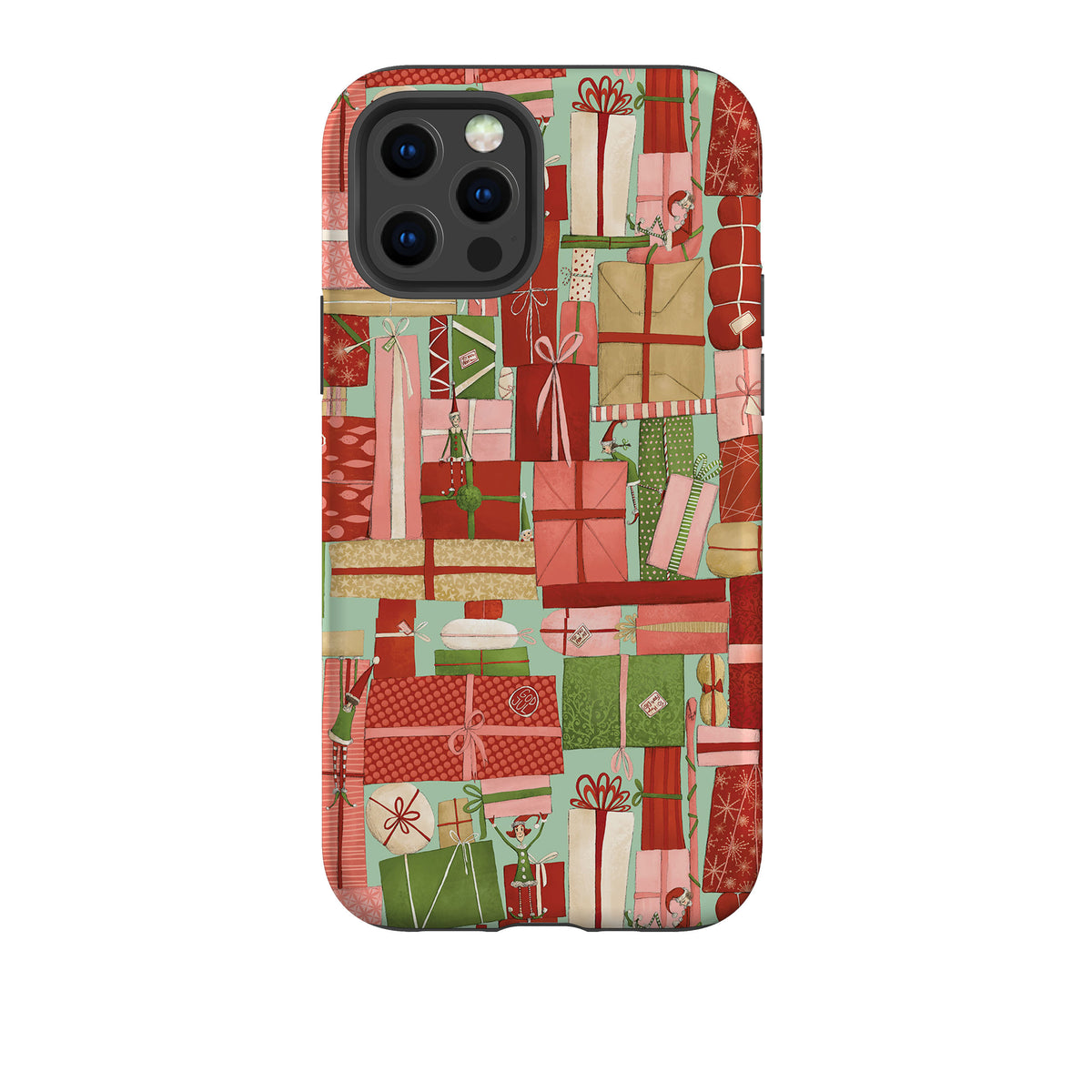 iPhone Tough Case - Santas Helpers By Maja Lindberg