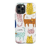 iPhone Tough Case - Spotty Kitty
