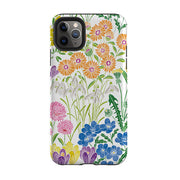iPhone phone case-Spring-1 By Natalie Pedetti Prack-Product Details Raised bevel to protect screen from scratches. Impact resistant polycarbonate shell and shock absorbing inner TPU liner. Secure fit with design wrapping around side of the case and full access to ports. Compatible with Qi-standard wireless charging. Thickness 1/8 inch (3mm), weight 30g. Compatibility See drop down menu for options, please select the right case as we print to order.-Stringberry