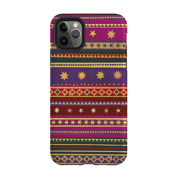 iPhone phone case-Starry By Jehane-Product Details Raised bevel to protect screen from scratches. Impact resistant polycarbonate shell and shock absorbing inner TPU liner. Secure fit with design wrapping around side of the case and full access to ports. Compatible with Qi-standard wireless charging. Thickness 1/8 inch (3mm), weight 30g. Compatibility See drop down menu for options, please select the right case as we print to order.-Stringberry