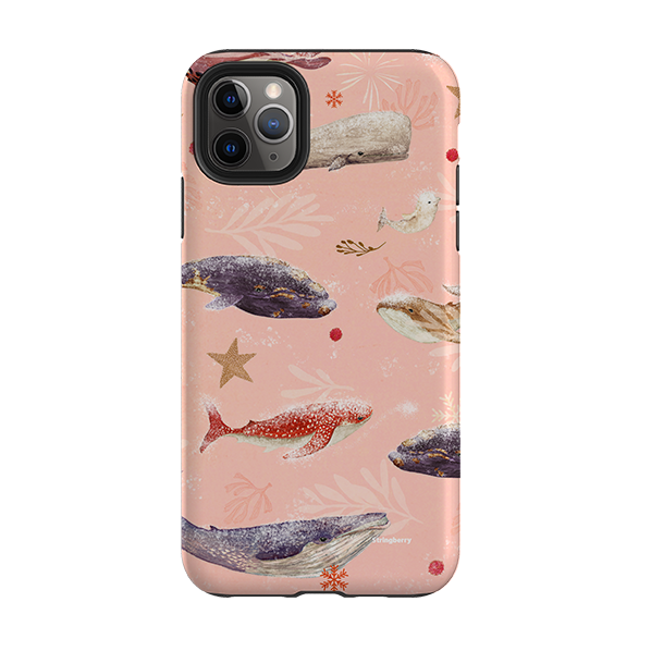 iPhone Tough Case – Zuckerpflaumenwale von Katherine Quinn