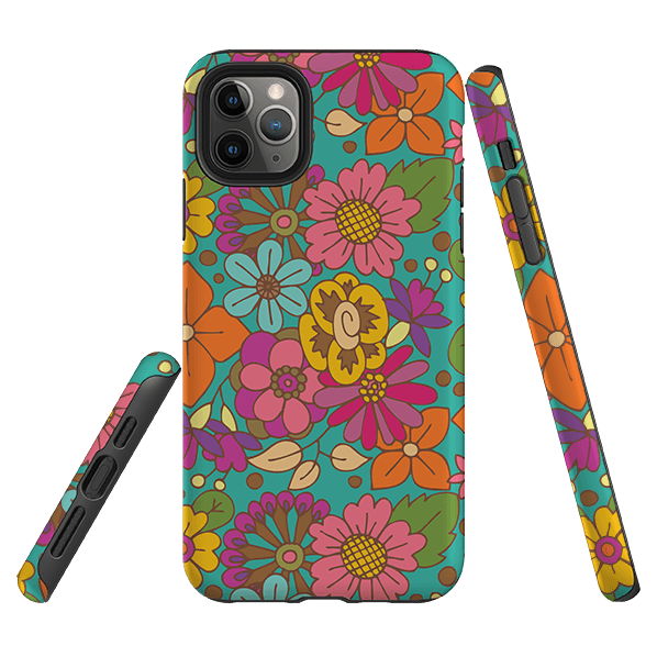 iPhone phone case-Summer By Amelia Bowman-Product Details Raised bevel to protect screen from scratches. Impact resistant polycarbonate shell and shock absorbing inner TPU liner. Secure fit with design wrapping around side of the case and full access to ports. Compatible with Qi-standard wireless charging. Thickness 1/8 inch (3mm), weight 30g. Compatibility See drop down menu for options, please select the right case as we print to order.-Stringberry