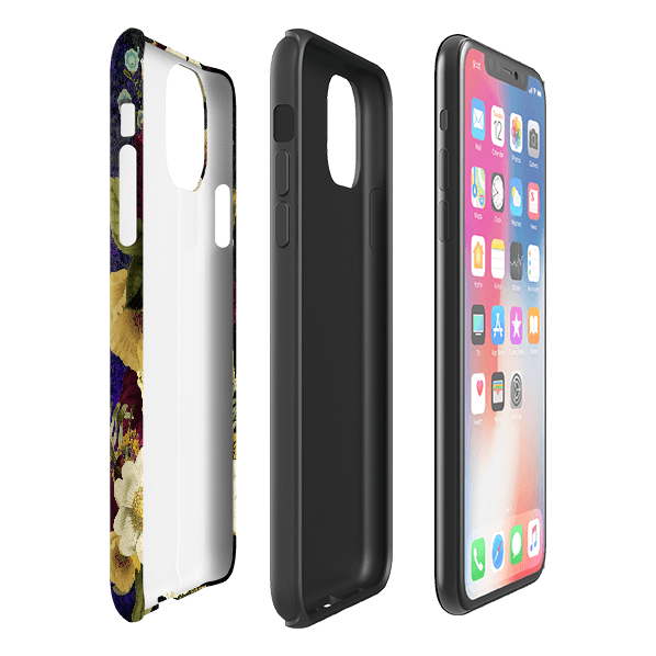 iPhone phone case-Surreal-Product Details Raised bevel to protect screen from scratches. Impact resistant polycarbonate shell and shock absorbing inner TPU liner. Secure fit with design wrapping around side of the case and full access to ports. Compatible with Qi-standard wireless charging. Thickness 1/8 inch (3mm), weight 30g. Compatibility See drop down menu for options, please select the right case as we print to order.-Stringberry