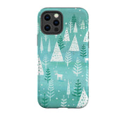 iPhone Tough Case - Teal Tundra By Mary Stubberfield