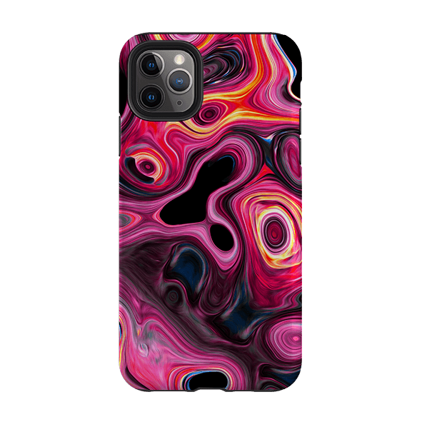 iPhone phone case-Tiger Tail-Product Details Raised bevel to protect screen from scratches. Impact resistant polycarbonate shell and shock absorbing inner TPU liner. Secure fit with design wrapping around side of the case and full access to ports. Compatible with Qi-standard wireless charging. Thickness 1/8 inch (3mm), weight 30g. Compatibility See drop down menu for options, please select the right case as we print to order.-Stringberry
