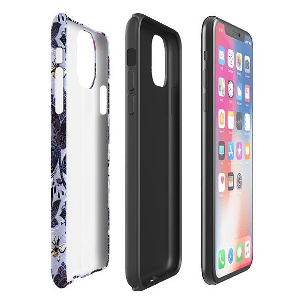 iPhone phone case-Tresco Abbey-Product Details Raised bevel to protect screen from scratches. Impact resistant polycarbonate shell and shock absorbing inner TPU liner. Secure fit with design wrapping around side of the case and full access to ports. Compatible with Qi-standard wireless charging. Thickness 1/8 inch (3mm), weight 30g. Compatibility See drop down menu for options, please select the right case as we print to order.-Stringberry