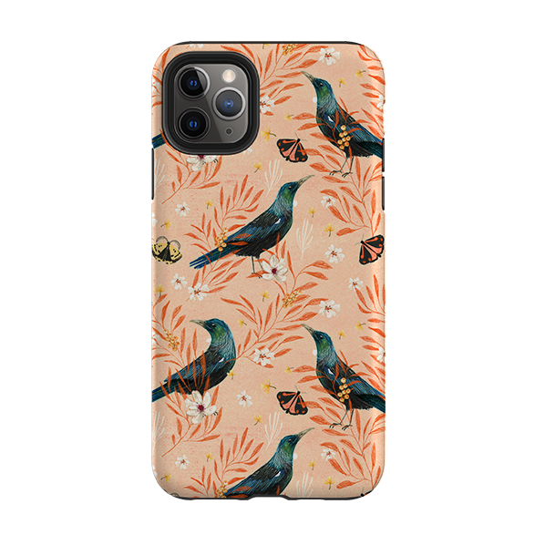 iPhone Tough Case - Tui Pink By Katherine Quinn