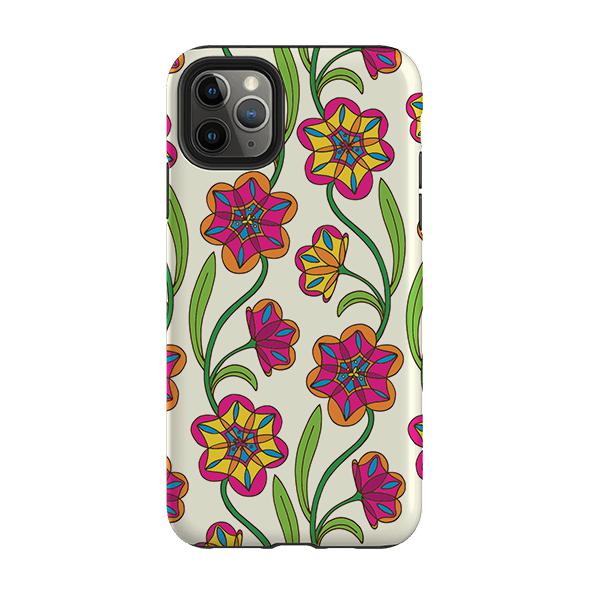 iPhone phone case-Tulips By Amelia Bowman-Product Details Raised bevel to protect screen from scratches. Impact resistant polycarbonate shell and shock absorbing inner TPU liner. Secure fit with design wrapping around side of the case and full access to ports. Compatible with Qi-standard wireless charging. Thickness 1/8 inch (3mm), weight 30g. Compatibility See drop down menu for options, please select the right case as we print to order.-Stringberry
