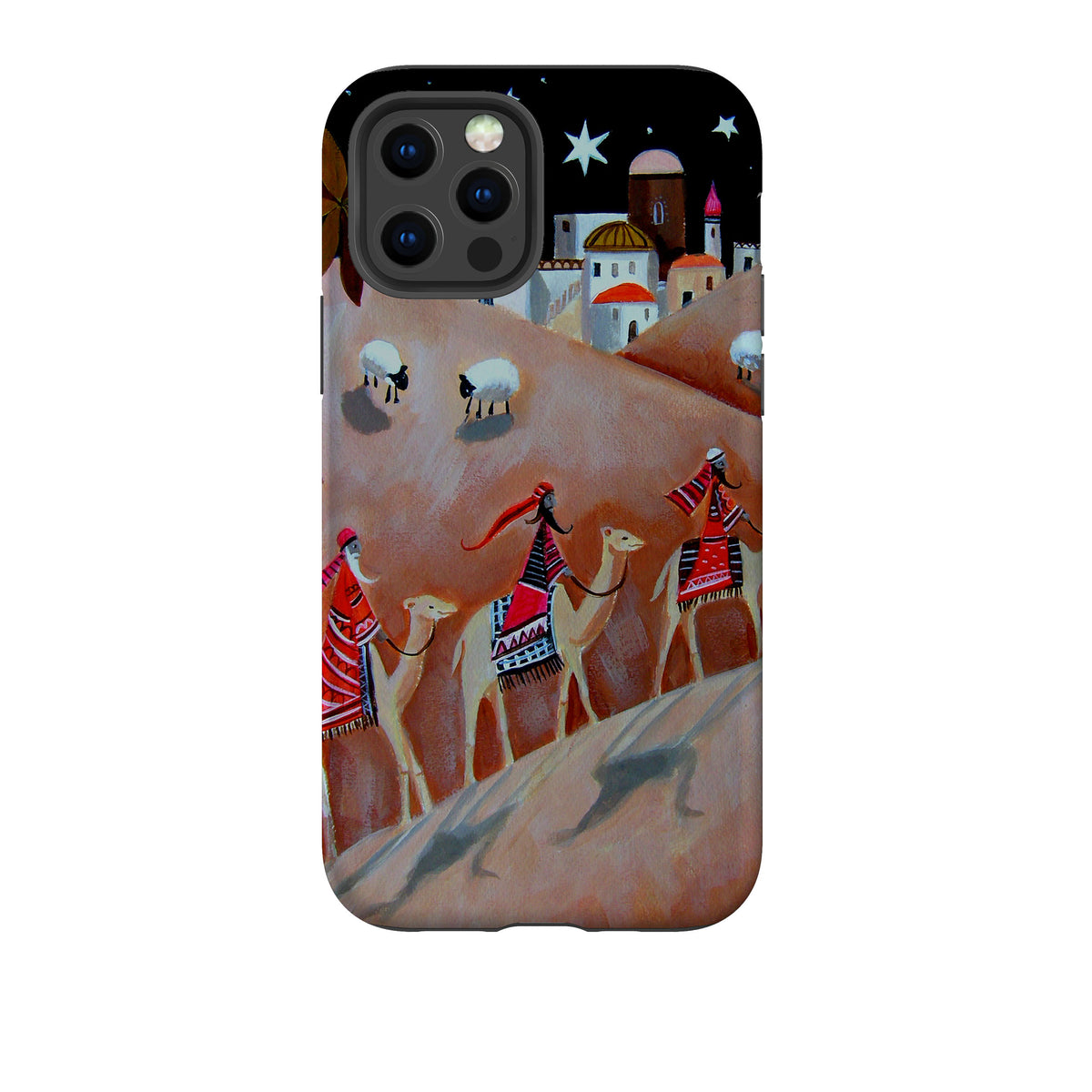 iPhone Tough Case - We Three Kings By Mary Stubberfield