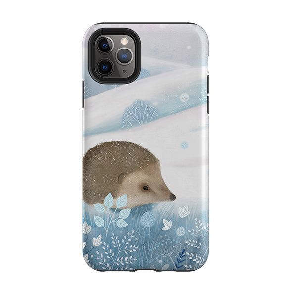 iPhone Tough Case - Winter Hedgehog By Bex Parkin