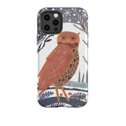 iPhone Tough Case - Winter Owl By Jane Robbins