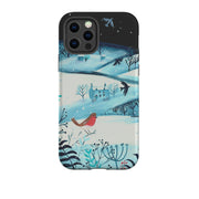 iPhone Tough Case - Winterscape-1 By Mary Stubberfield