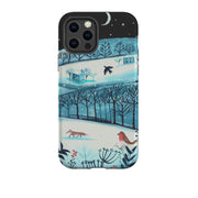 iPhone Tough Case - Winterscape-2 By Mary Stubberfield