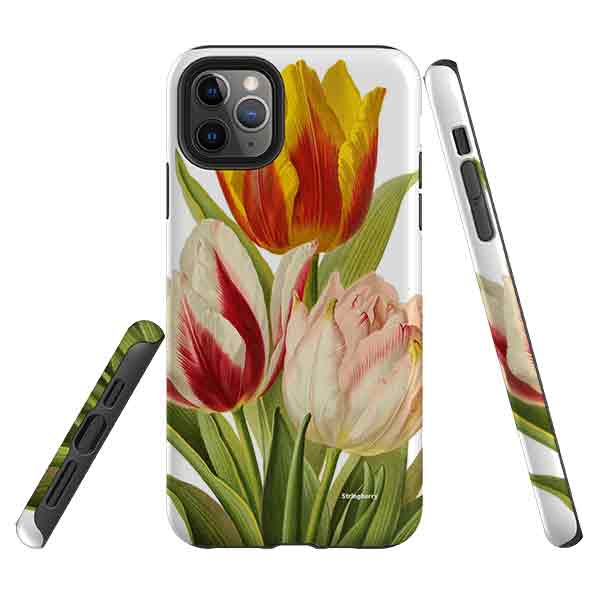iPhone Tough Case - With Tulips