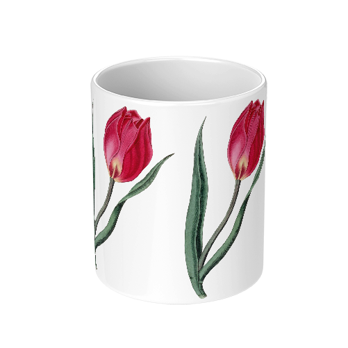 Juniper tulips Ceramic Mug