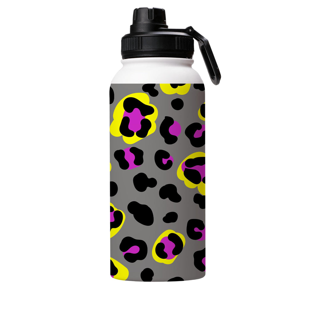 Water Bottles-K Spots Insulated Stainless Steel Water Bottle-32oz (945ml)-Sport cap-Insulated Steel Water Bottle Our insulated stainless steel bottle comes in 3 sizes- Small 12oz (350ml), Medium 18oz (530ml) and Large 32oz (945ml) . It comes with a leak proof cap Keeps water cool for 24 hours Also keeps things warm for up to 12 hours Choice of 3 lids ( Sport Cap, Handle Cap, Flip Cap ) for easy carrying Dishwasher Friendly Lightweight, durable and easy to carry Reusable, so it's safe for the pla