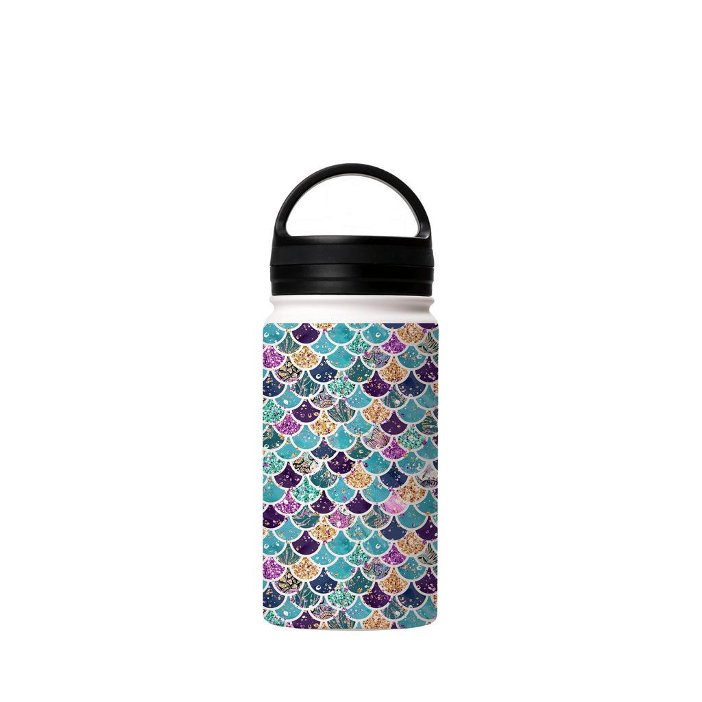 Water Bottles-Kampala Insulated Stainless Steel Water Bottle-12oz (350ml)-handle cap-Insulated Steel Water Bottle Our insulated stainless steel bottle comes in 3 sizes- Small 12oz (350ml), Medium 18oz (530ml) and Large 32oz (945ml) . It comes with a leak proof cap Keeps water cool for 24 hours Also keeps things warm for up to 12 hours Choice of 3 lids ( Sport Cap, Handle Cap, Flip Cap ) for easy carrying Dishwasher Friendly Lightweight, durable and easy to carry Reusable, so it's safe for the pl