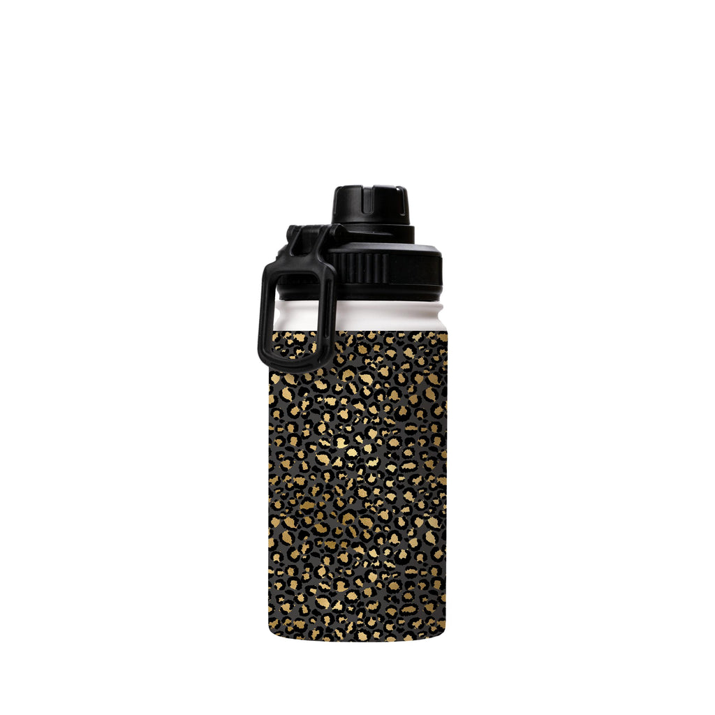 Water Bottles-I Spots Insulated Stainless Steel Water Bottle-12oz (350ml)-Sport cap-Insulated Steel Water Bottle Our insulated stainless steel bottle comes in 3 sizes- Small 12oz (350ml), Medium 18oz (530ml) and Large 32oz (945ml) . It comes with a leak proof cap Keeps water cool for 24 hours Also keeps things warm for up to 12 hours Choice of 3 lids ( Sport Cap, Handle Cap, Flip Cap ) for easy carrying Dishwasher Friendly Lightweight, durable and easy to carry Reusable, so it's safe for the pla